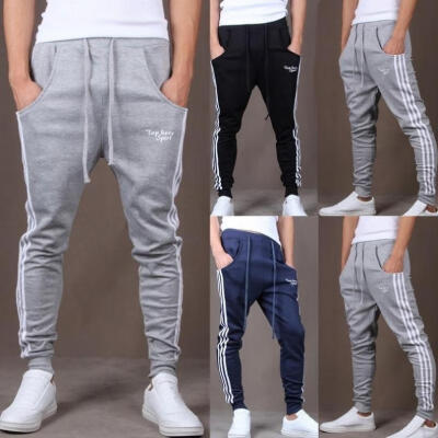 

Mens Casual Jogger Dance Sports Trousers Baggy Harem Pant Slacks Sweat Pants New