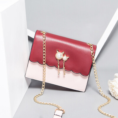 

Summer Ins Hand-held Ladies Up-to-date Korean Version Baitao Chain Single Shoulder Slant Bag Fashion