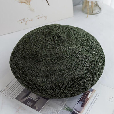 

Summer Women Mesh Ivy Newsboy Ivy Cap Ladies Crochet travel Painter Hat Beret