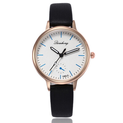 

Womens casual belt watch simple scale quartz watch