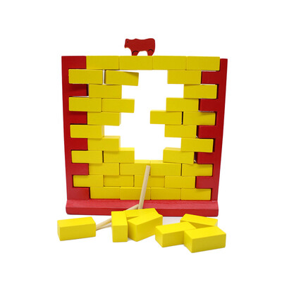 

YIWULAKids Baby Wooden Learning Geometry Educational Toys Puzzle 3D IQ Puzzle For Kids