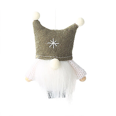 

Siaonvr Christmas Faceless Gnome Santa Xmas Tree Hanging Ornament Doll Holiday Decor