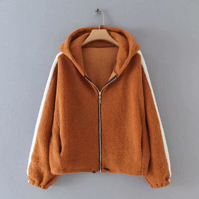 

Toponeto Womens Jacket Thick Warm Fashion Coat With Cap Zipper Coat