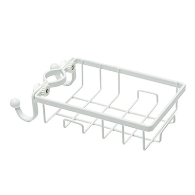 

Toponeto Kitchen Drainage Shelf Multifunctional Dishwashing Sponge Storage Rack