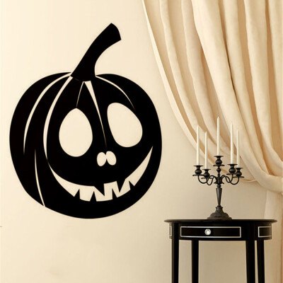 

〖Follure〗Happy Halloween Background Wall Sticker Window Home Decoration Decal Decor