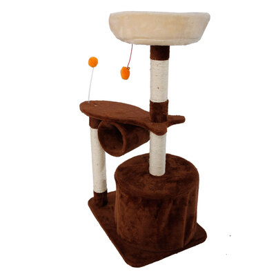 

Ktaxon 39" Cat Tree Tower Condo Furniture Scratching Post Pet Kitty Play House Coffee