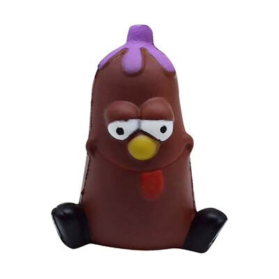 

Siaonvr Cartoon Chick Tricky Squishy Slow Rising Squeeze Collection Cure Toy