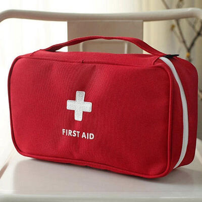 

Emergency Survival First Aid Kit Pack Travel Home Medical Sports Bag Case Pouch New
