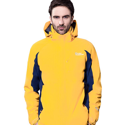 

El Monte ALPINT MOUNTAIN Jackets Men&Women Couples FallWinter Three-in-One Jackets Fleece Warm Two-piece 630-619 Yellow