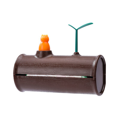 

Toponeto Rubbish Bag Squirrel tree hole Design Storage Wall-mounted Clamshell storage box