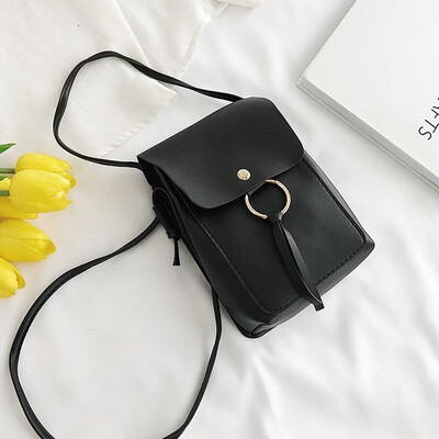 

Tailored Womens Fashion Flip Pure-Colour Cover Retro Shoulder Bag Purse Flap Bag