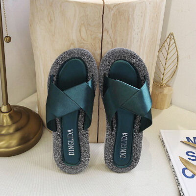 

Jelly slippers women wear comfortable anti-slip fashion net red small fragrant wind soft summer lazy ins tide sandals