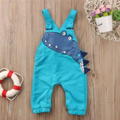 

Infant Baby Boy Girl Sleeveless Dinosaur Costume Romper Bodysuit Jumpsuit Outfit