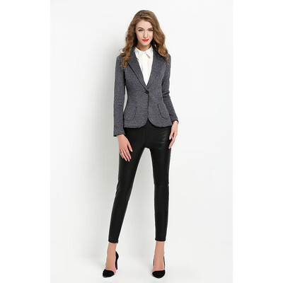 

inHIM Womens Tops Slim Long Sleeve Casual Small West Jacket 17389