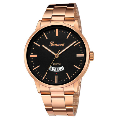 

Gobestart Mens Stainless Steel Quartz Analog Date Wrist Watch Sport Watches Gifts