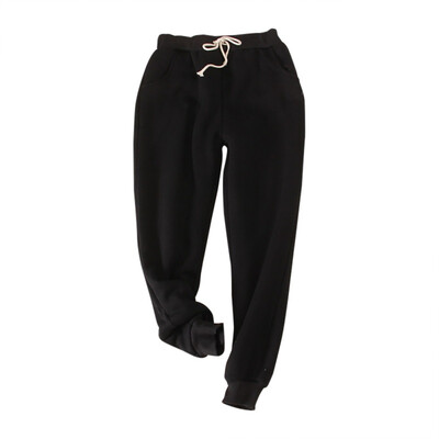 

Winter Cashmere Warm Harem Pants Women Casual Trousers Warm Thick Sheep Wool Loose Trousers Hot