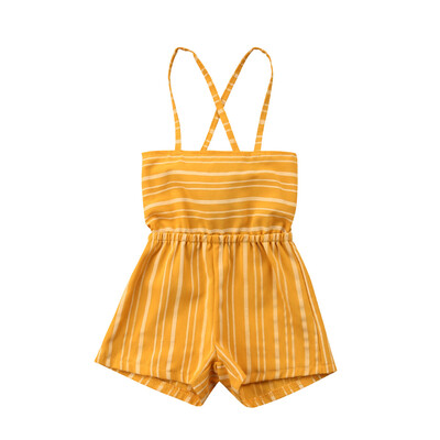 

Infant Toddler Kids Baby Girl Off The Shoulder Romper Jumpsuit Playsuit Sunsuit