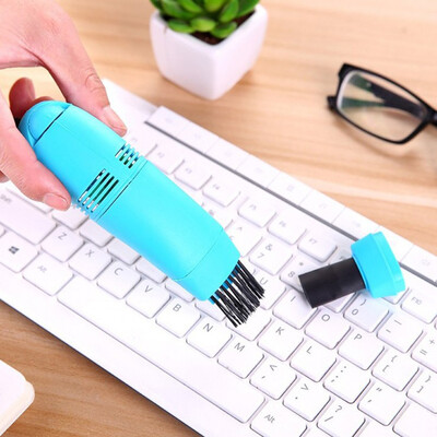 

〖Follure〗Mini Computer Vacuum USB Keyboard Cleaner PC Laptop Brush Dust Cleaning Kit