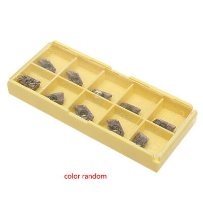 

10Pcsbox Carbide Tungsten Steel Milling Inserts Tool APKT11T308-PM Steel Milling Inserts