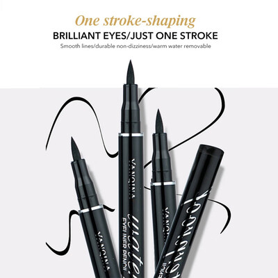 

Natural Waterproof Black Eyeliner Pencil Big Eyes Makeup Long-lasting Eye Liner Pen Make up Smooth Fast Dry Cosmetic Tool