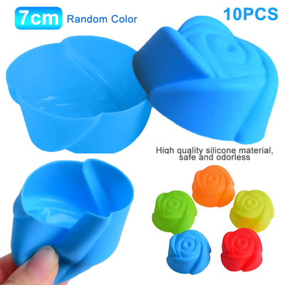 

Rose Petal Silicone DIY Fondant Cake Chocolate Soap Decorating Mold Baking Tool