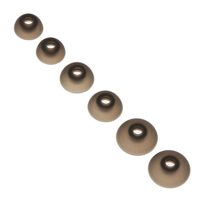 

3 Pairs 6 PCS Silicone Earbuds In-ear Eartips 30mm TWS Earphones Replacement Earcaps Ear Pads Gel Covers Tips SML for BT Headph