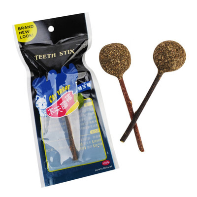 

Cat Catnip Lollipop Catnip Ball with Stick Cat Toy Kittens&Cats Love Playing With It Toys