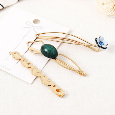 

3PcsSet Metal Women Hair Clip Bobby Pin Barrette Hairpin Hair Accessories Beauty Styling Tools Dropshipping Arrival