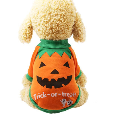 

Halloween Style Pet Dog Clothes Soft Warm Autumn Winter Puppy Coat Pet Clothing Cosplay Costumes