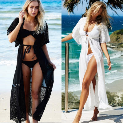 

Womens Swimwear Bikini Beach Wear Cover Up Kaftan Ladies Summer Maxi Dress