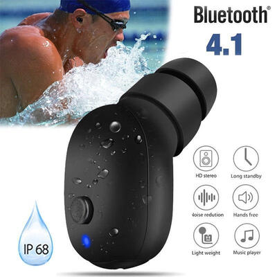 

2018 New Fashion Mini Single Wireless Bluetooth Stereo Headset Earbuds Earphones In-Ear Headphone