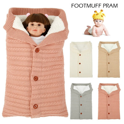 

Newborn Baby Blanket Swaddle Sleeping Bag Kids Toddler Sleep Sack Stroller Wrap Warm Footmuff