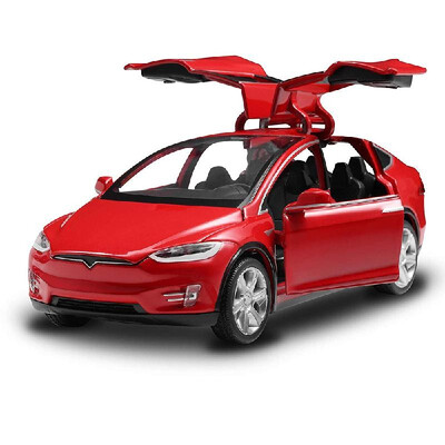 

Diecast Toy 132 Scale Alloy Cars for Tesla Toy Model SUV Car Sound & Light Toy Kids Toys