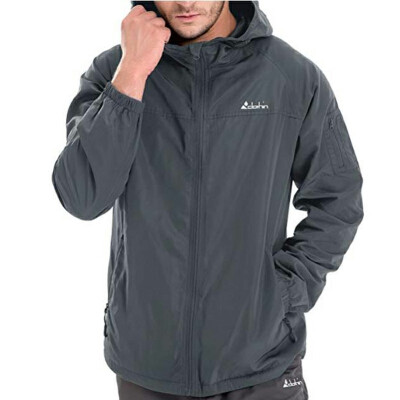 

Clothin Mens Outdoor Travel Hiking Jacket Hooded Windbreaker Urban Jacket