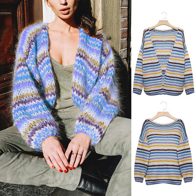 

Womens Cardigan Knitted Sweater Shawl Coat Jacket Outwear Jumper Long Sleeve