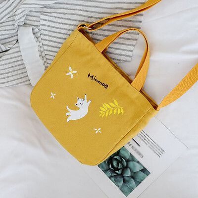 

Tailored Women Bag Fashion Printed Canvas Bag Female Shoulder Messenger Bag Travel Bag