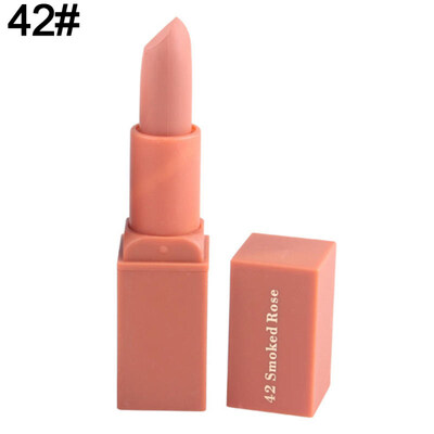 

Tasteless Lipstick Matte Square Tube Lipstick Vitamin E Moisturizing Cosmetics
