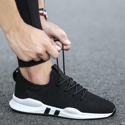 

2019 summer new mens shoes breathable cloth shoes wild sports casual tide shoes mens travel board shoes summer net shoes