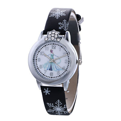 

Childrens Watch Ice Frozen Waterproof Quartz Watch Cute Cartoon Pupil Watch