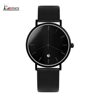 

Enmex simple Design of Light&thin watch case neutral watch in Qixi Festival gift translation three-dimensional simple temperam