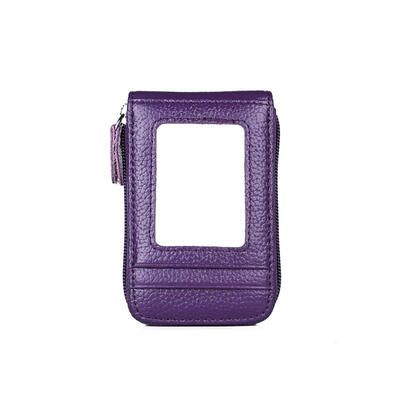 

Organ Card Cover Multifunctional Leather Clamp Leather Business Card Package