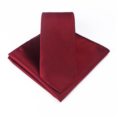 

Mens Thread Tie Set Multicolor Solid Color Monochrome Tie Set Pocket Towel 15 Color Wholesale One Generation