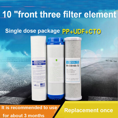 

〖Follure〗Universal Reverse Water Filter Replacement Set Standard 10 Inch PP UDF CTO
