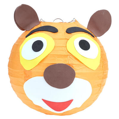 

DIY Cartoon Lantern Festive Children Handcrafted Round Paper Lantern