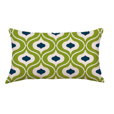 

〖Follure〗Geometric Lines Sofa Bed Home Decoration Festival Pillow Case Cushion Cover A