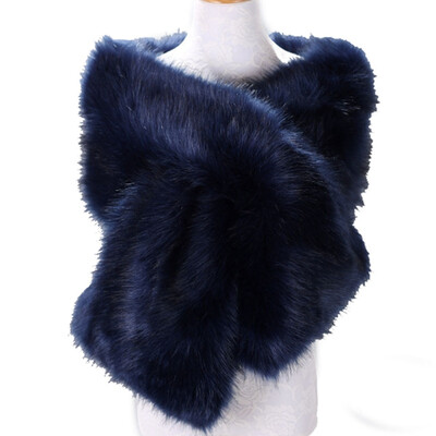 

Ladies Winter Faux Fur Scarf Warmer Shawl