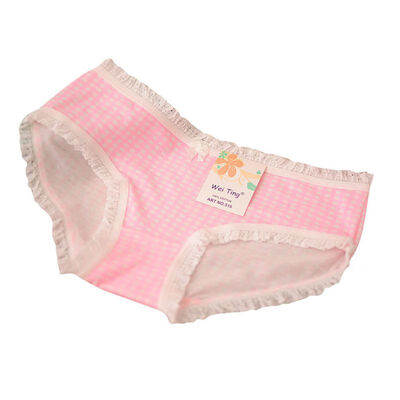

Briefs Cotton Briefs Sexy Panties Lace Ruffles Ladies Underwear Sexy Lingerie Plaid underwear