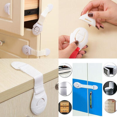 

1Pc Child Infant Baby Kids Drawer Door Cabinet Freezer Cupboard Toddler Safety Locks