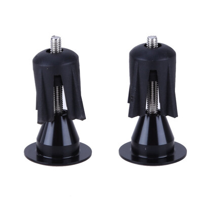 

1Pair Bike Handlebar Cap Bicycle Grips Aluminum Alloy Bike Handlebar End Lock-On Plugs Bar Grips Caps Covers Bicycle Accessories