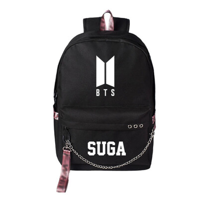 

Backpack Kpop BTS Student Backpack Usb Rechargeable Backpack School Book Travel Shoulder Bag Backpack